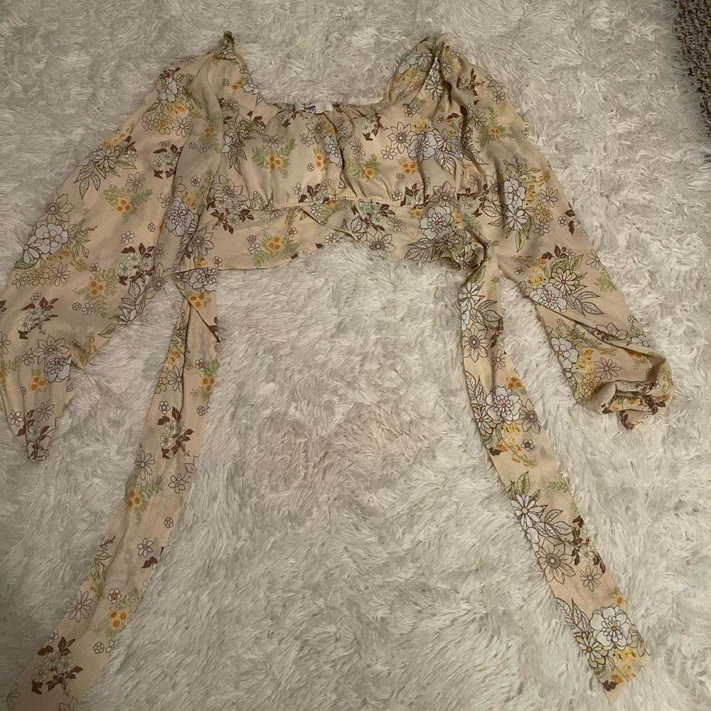 floral long sleeve